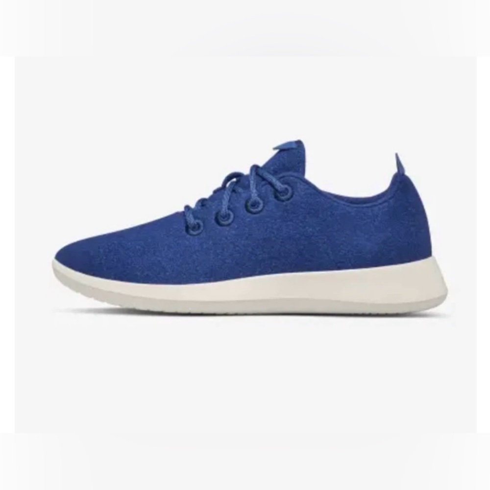 Allbirds Men’s Blue Wool Runners Sneaker Tennis Shoes, Size 13